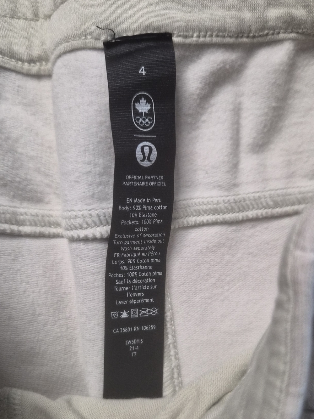 lululemon athletica Winter Olympics Track Pant